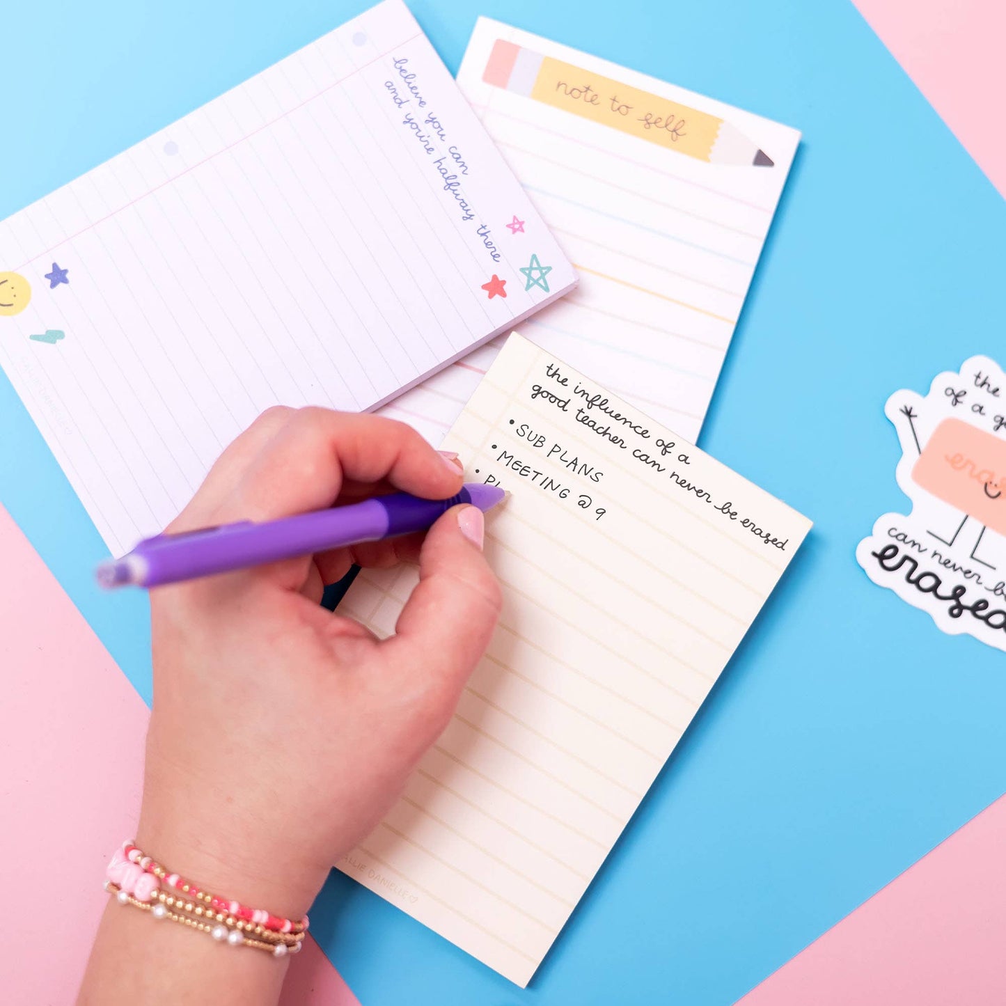 Influence Of A Good Teacher Notepad