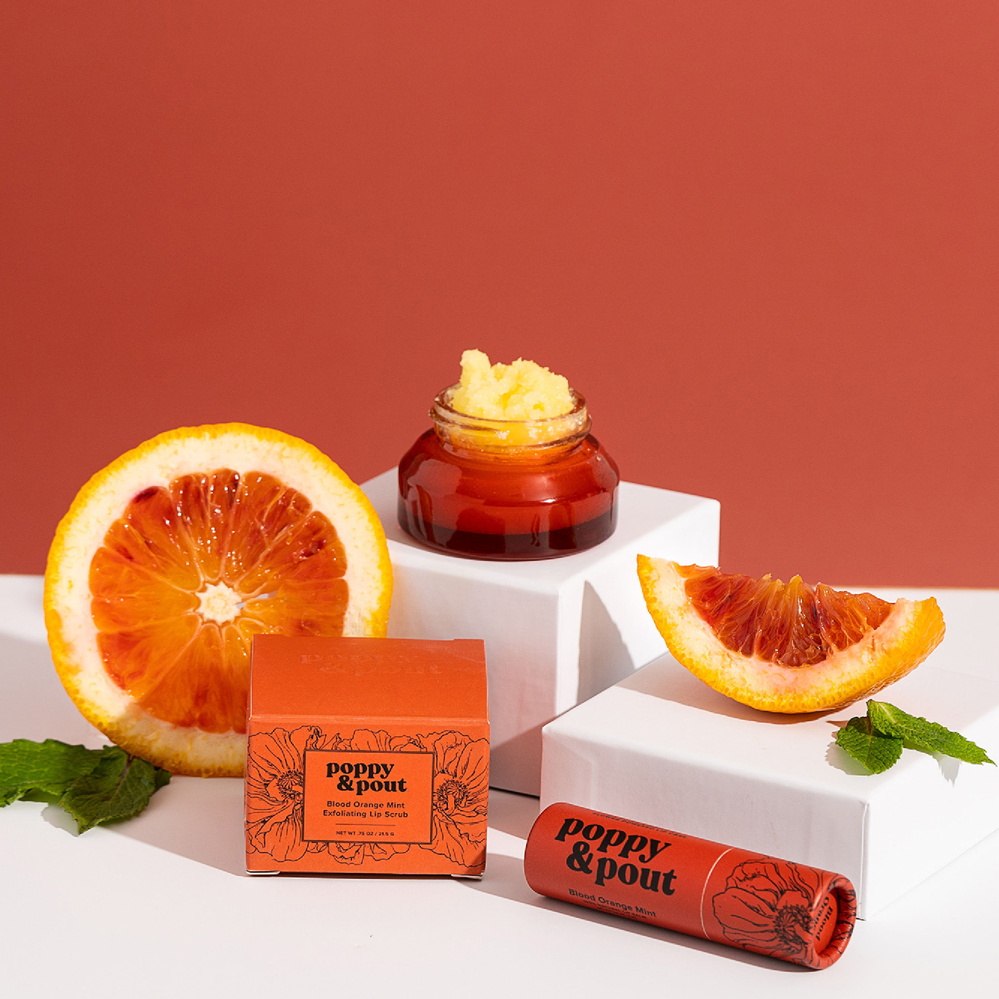 Lip Care Duo, Blood Orange Mint