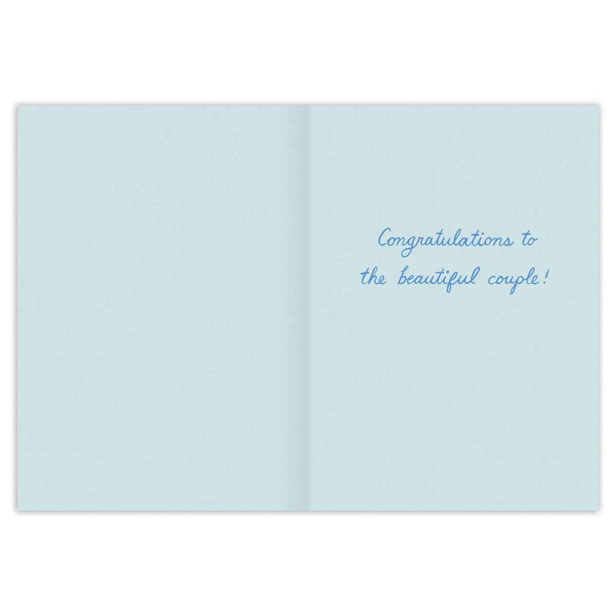 Champagne Tower Happy Wedding Card