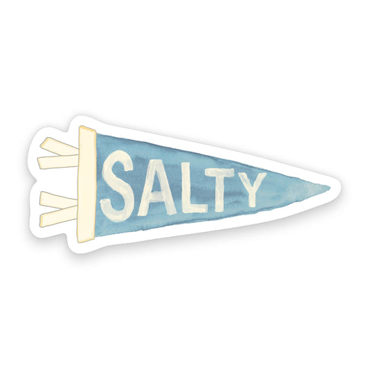 Salty Pennant Sticker