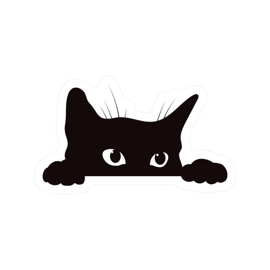 Sneaky Kitty Cat Sticker