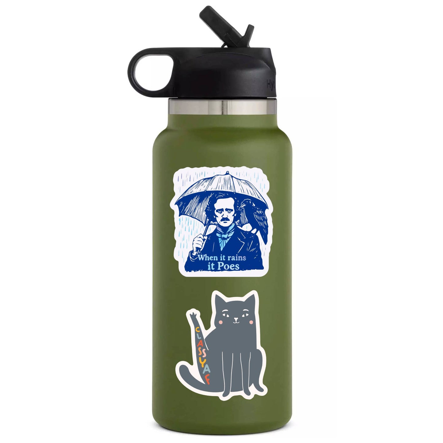 Swear Kitty Cat Funny Feline High Quality Vinyl Sticker