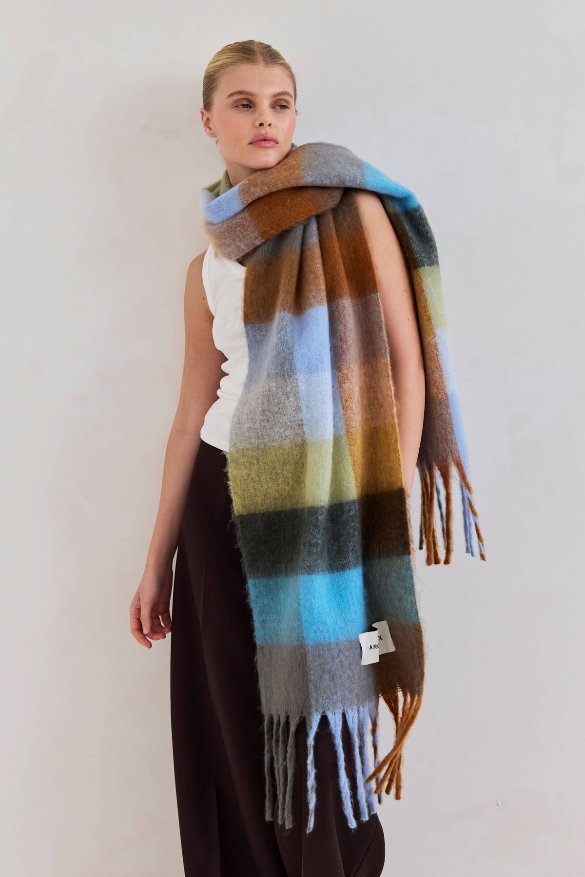 Blue Orange Reykjavik Scarf