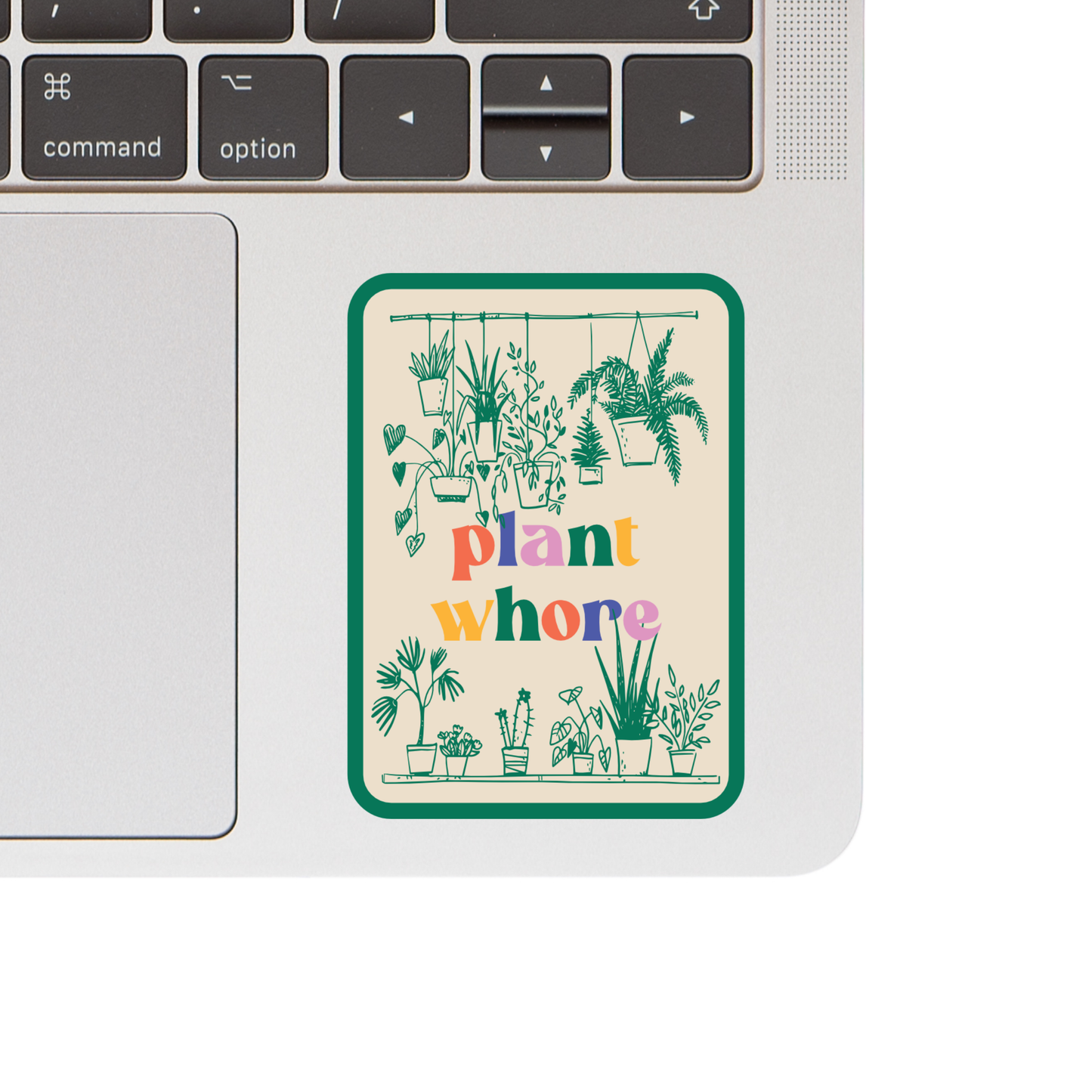 Plant Whore Gardening Sticker