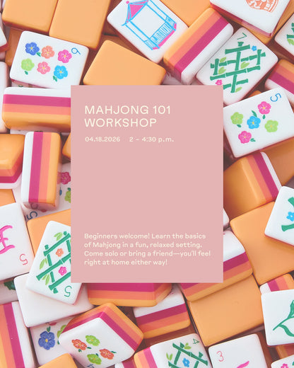 Mahjong 101 Workshop