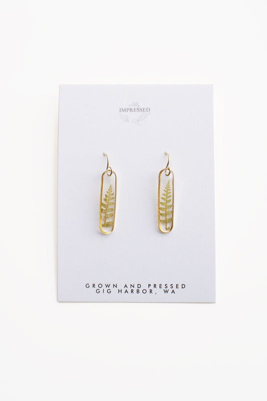 Pressed Resin Earring