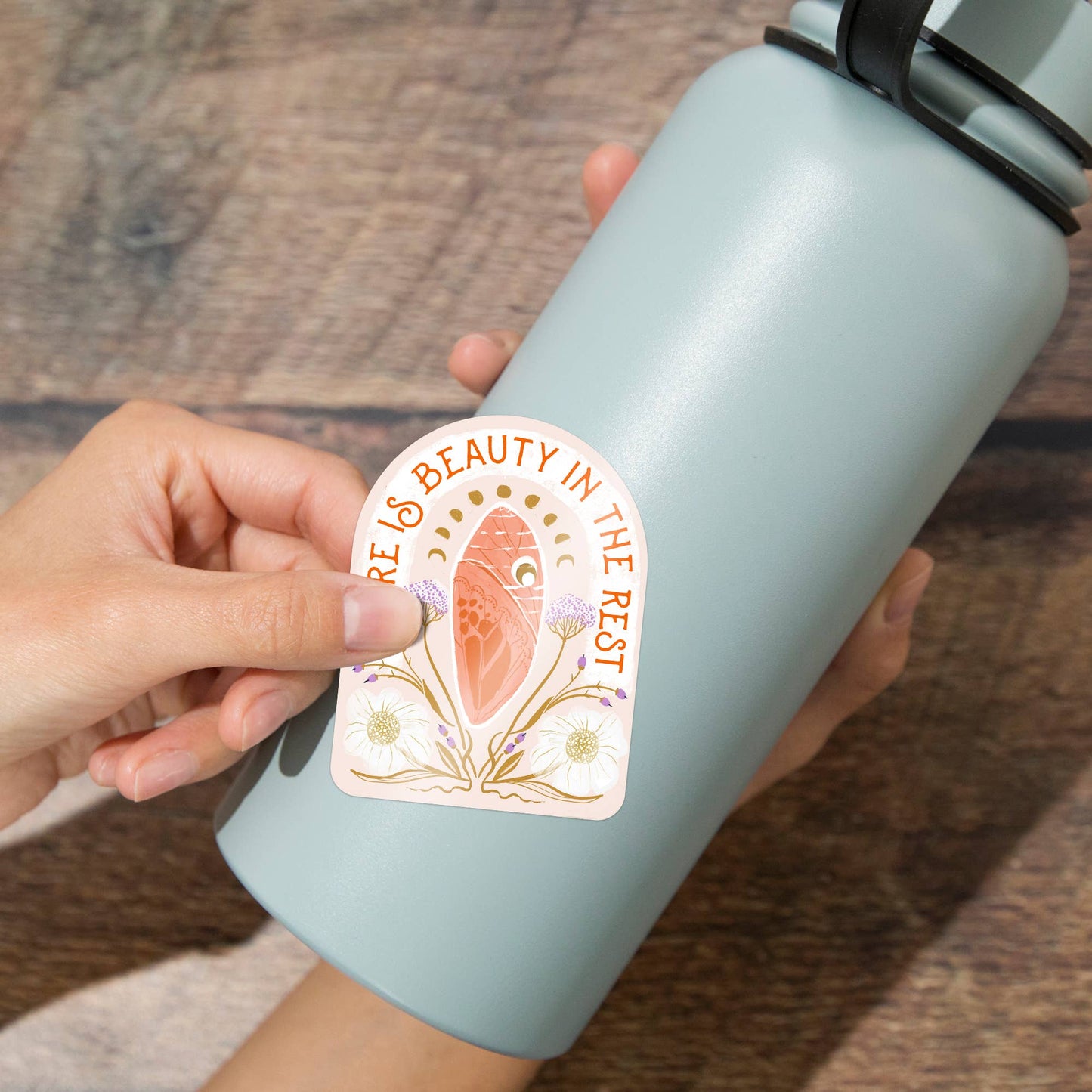 Beauty in the Rest Cocoon: Mini STICKERS