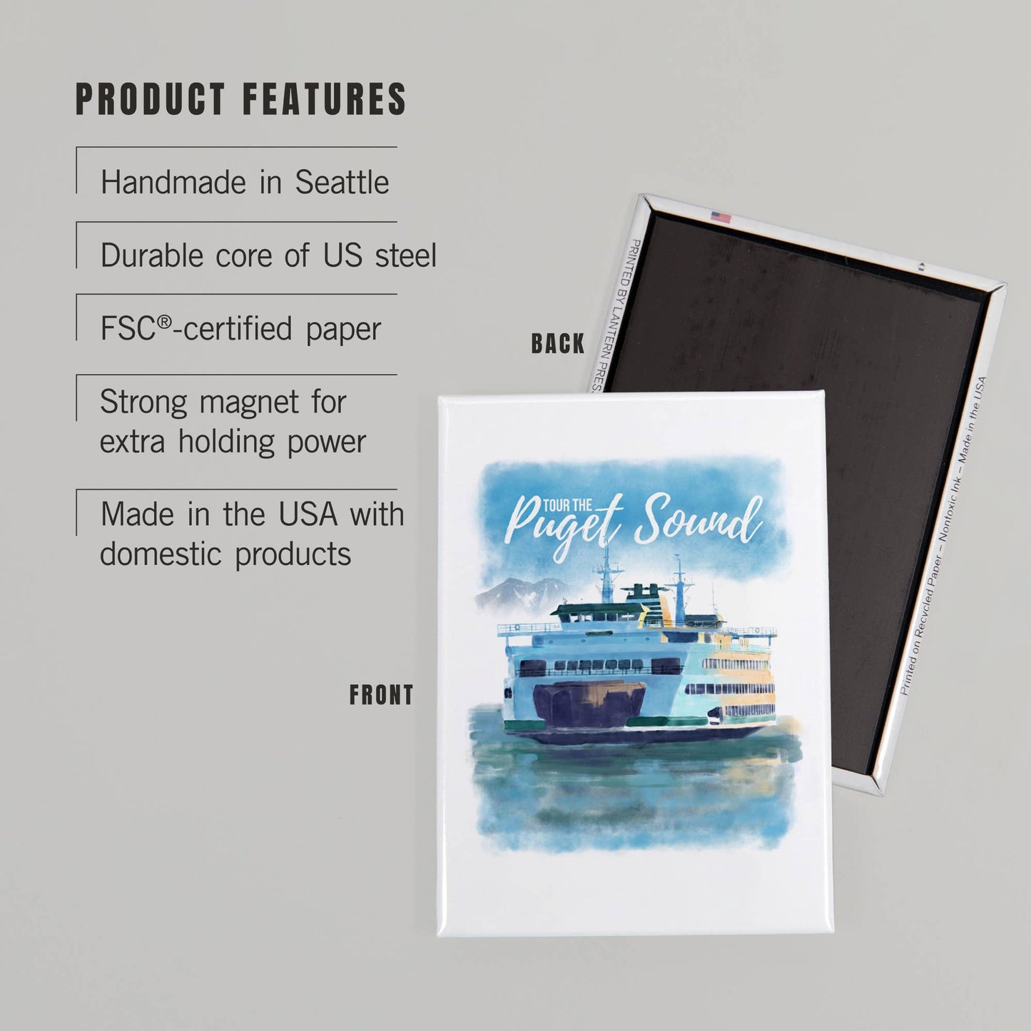 Tour the Puget Sound Ferry Magnet