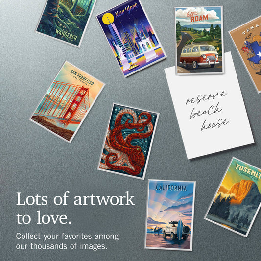 Puget Sound, Orca Whale & Calf: Magnet