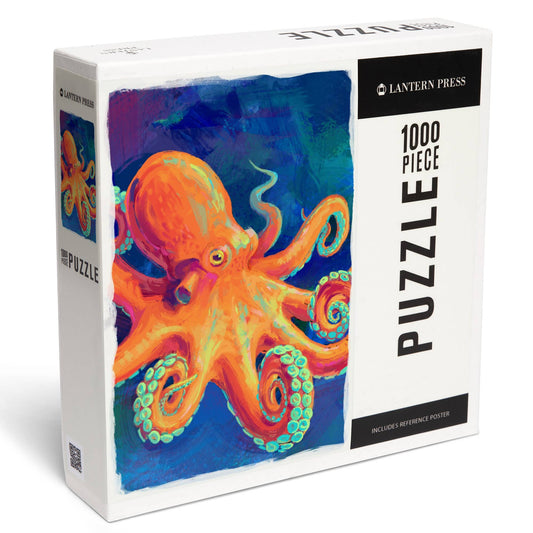 1000 PIECE PUZZLE Octopus, Vivid