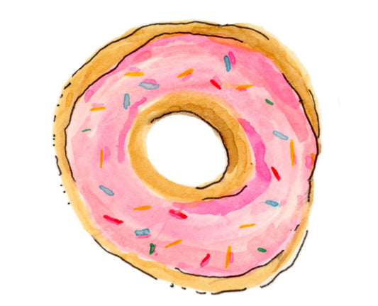 Sprinkle Donut Sticker