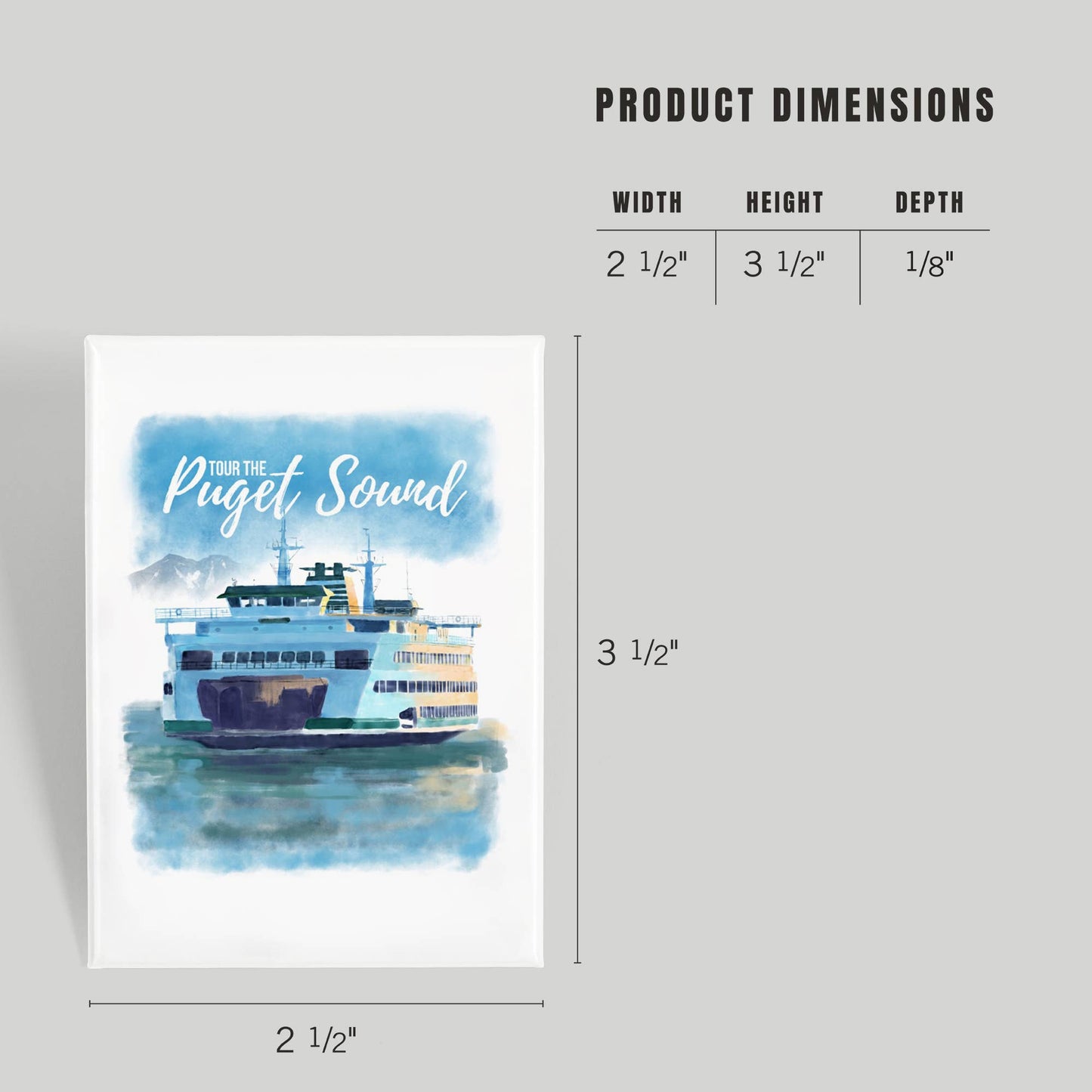 Tour the Puget Sound Ferry Magnet