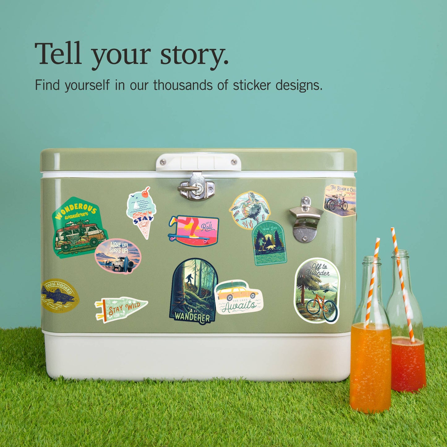 Beauty in the Rest Cocoon: Mini STICKERS