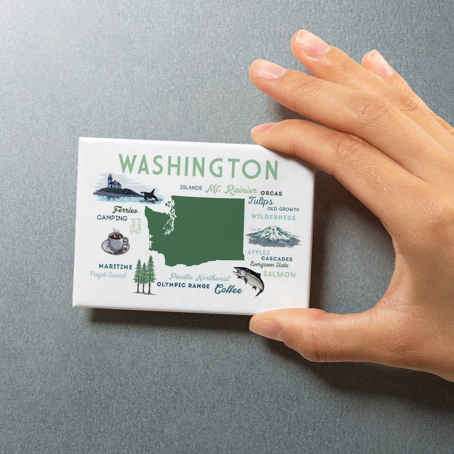 Washington Icons Magnet