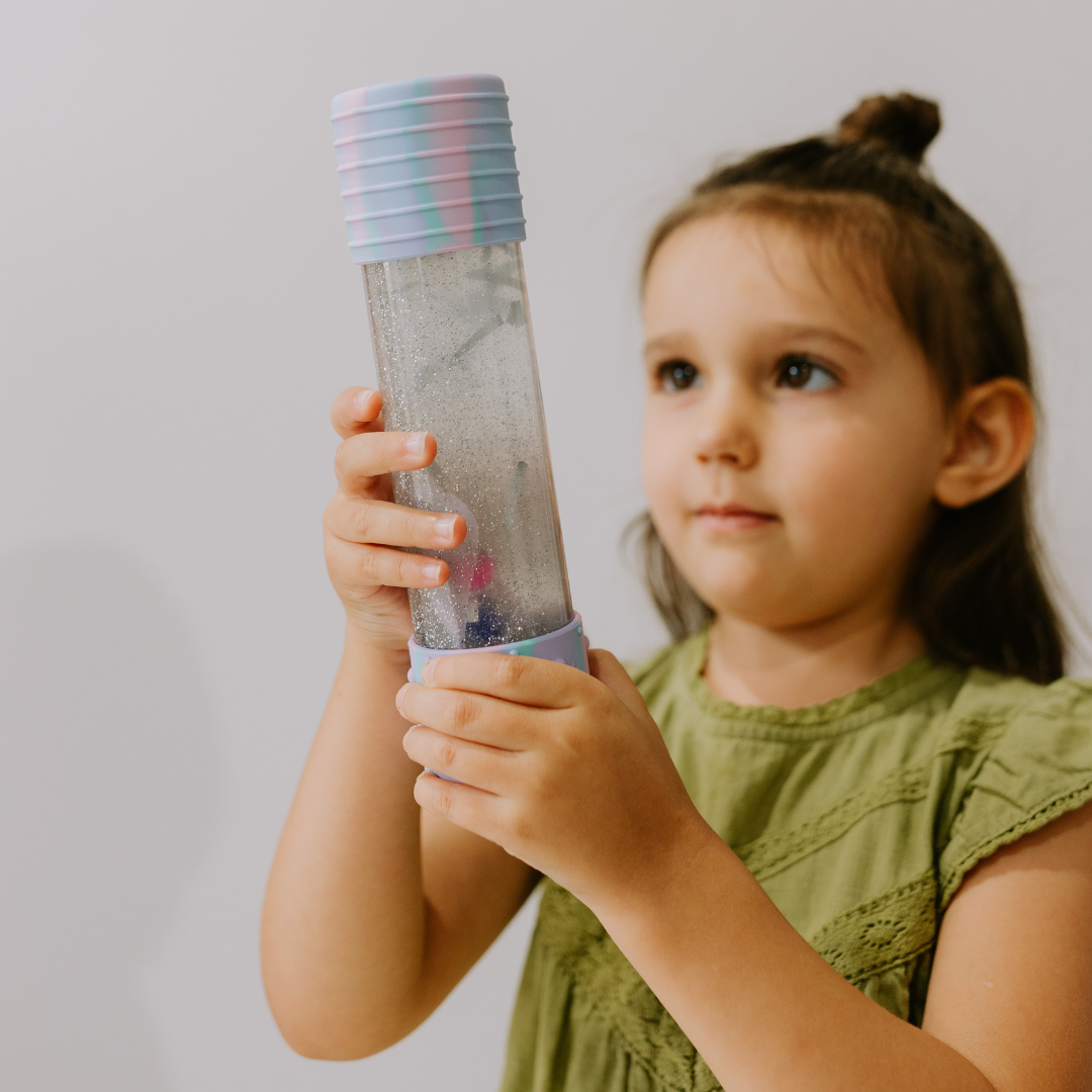 DIY Calm Down Bottle: Blue