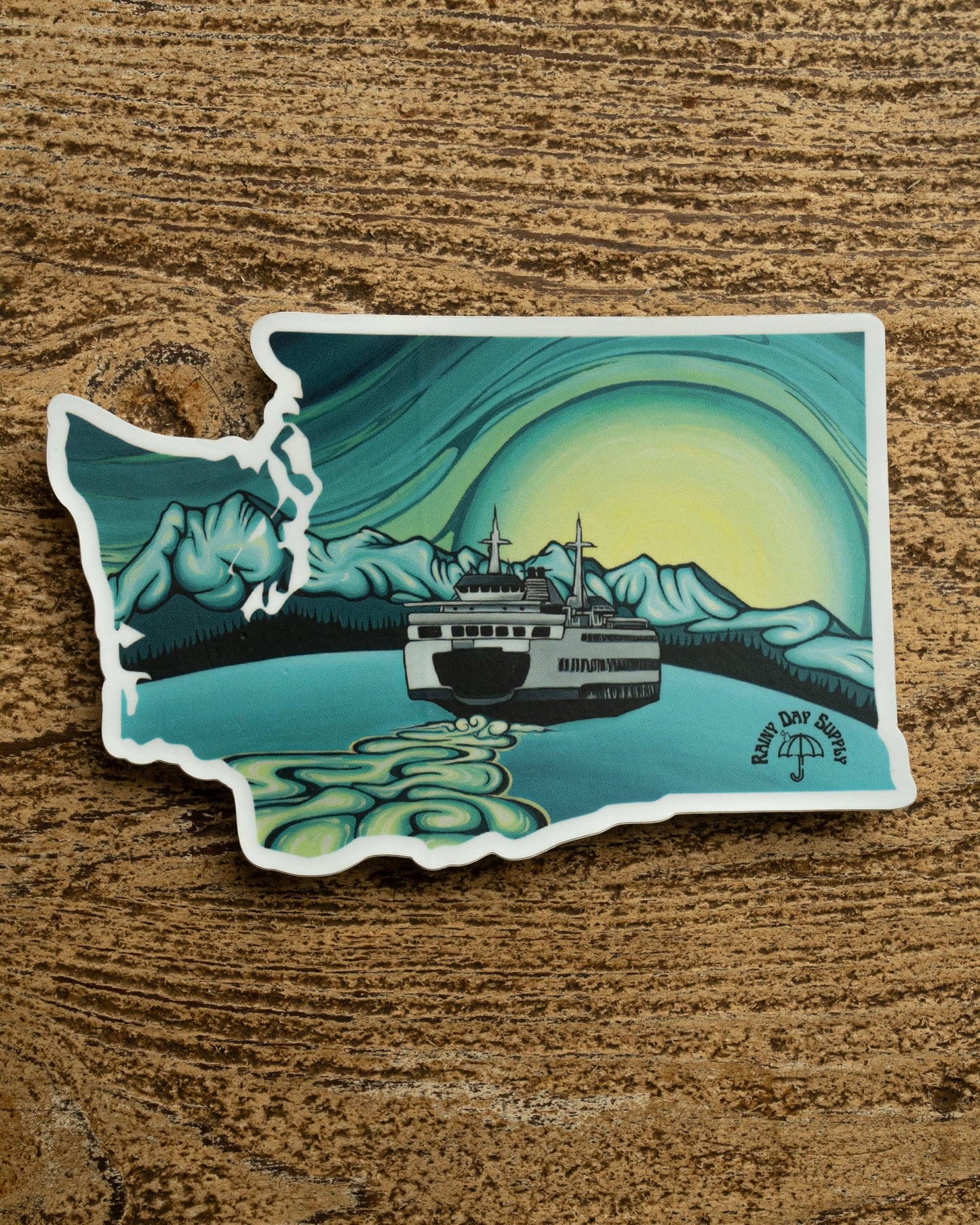 Midnight Crossing Sticker