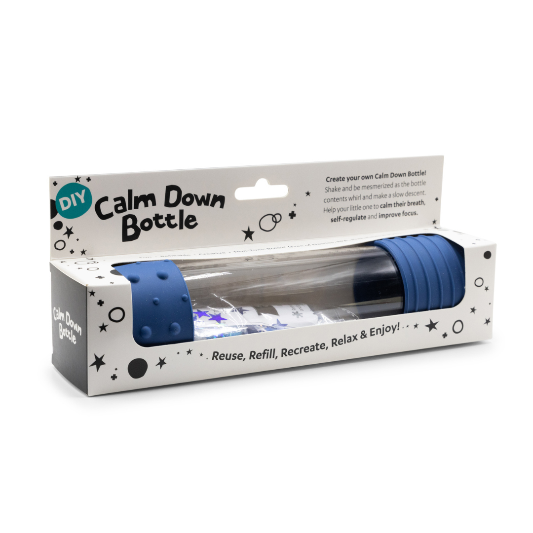 DIY Calm Down Bottle: Blue