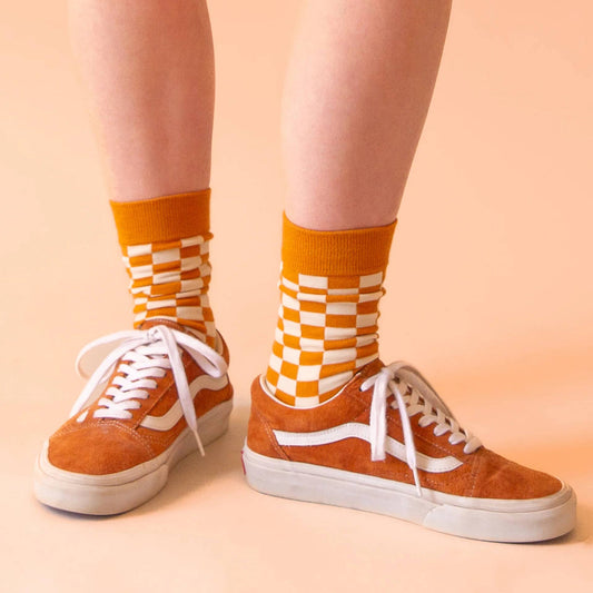 Checker Crew Socks
