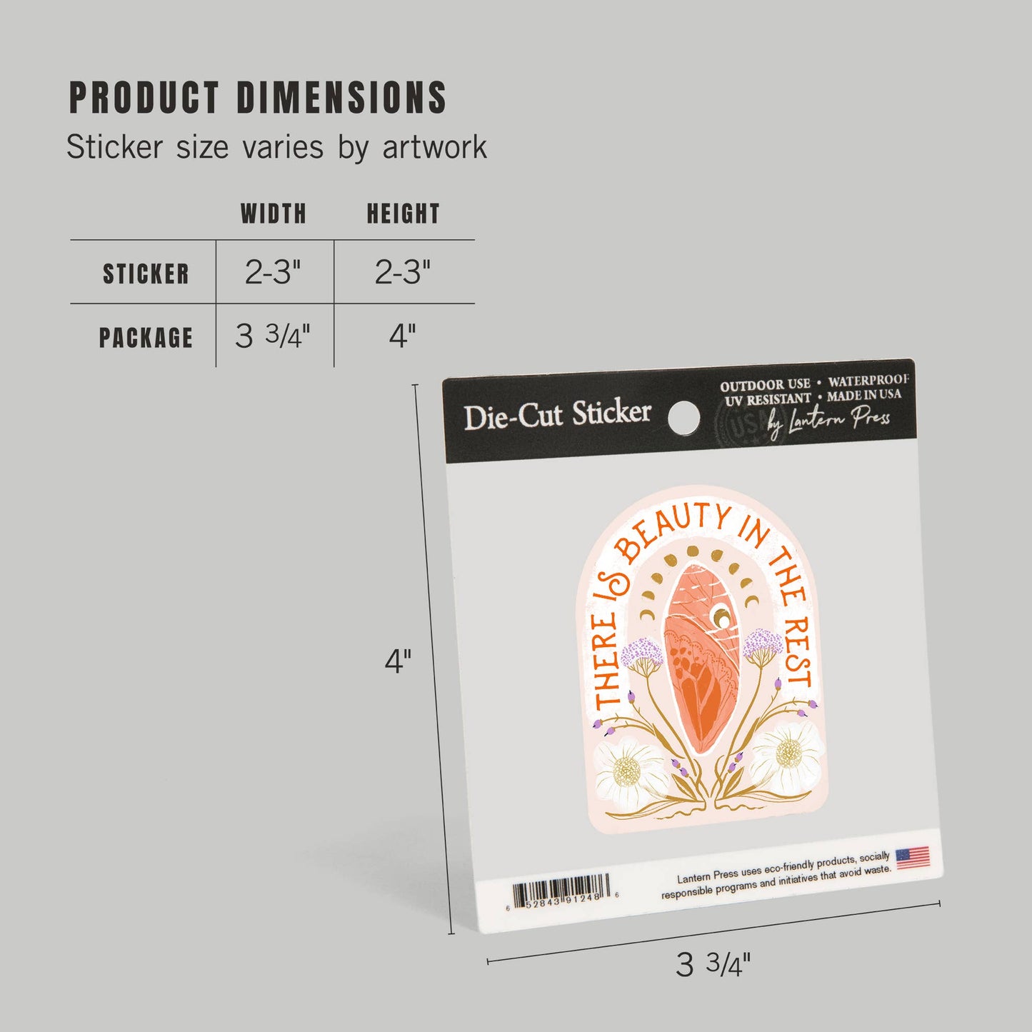 Beauty in the Rest Cocoon: Mini STICKERS