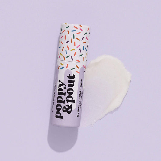 PURPLE Birthday Confetti Cake, Purple