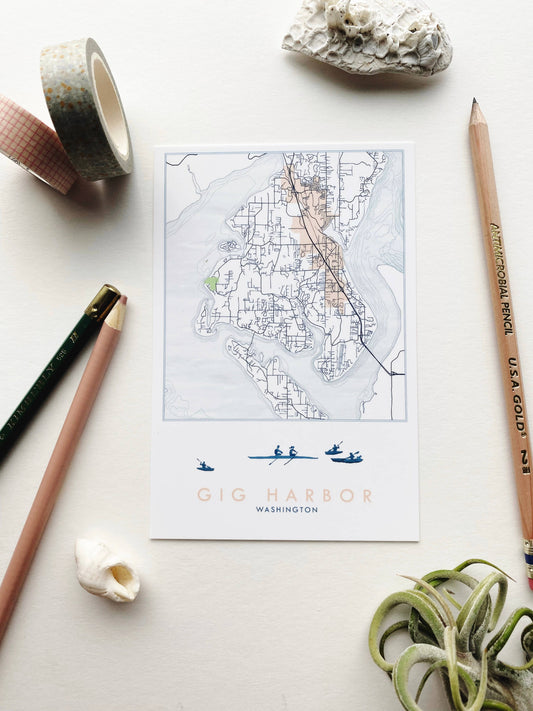 Gig Harbor Waterways Postcard
