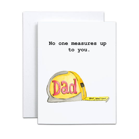 Nobody Measures Up Card