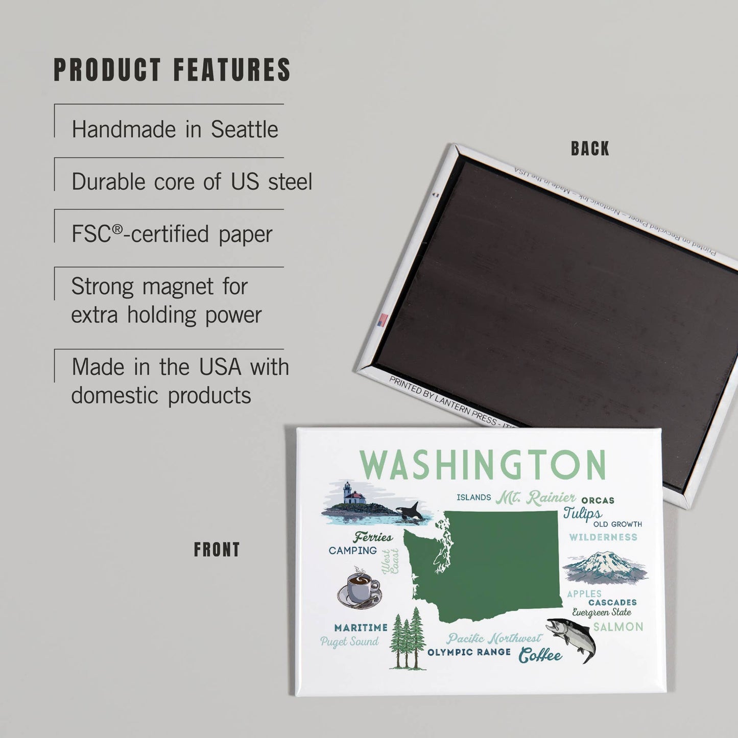 Washington Icons Magnet