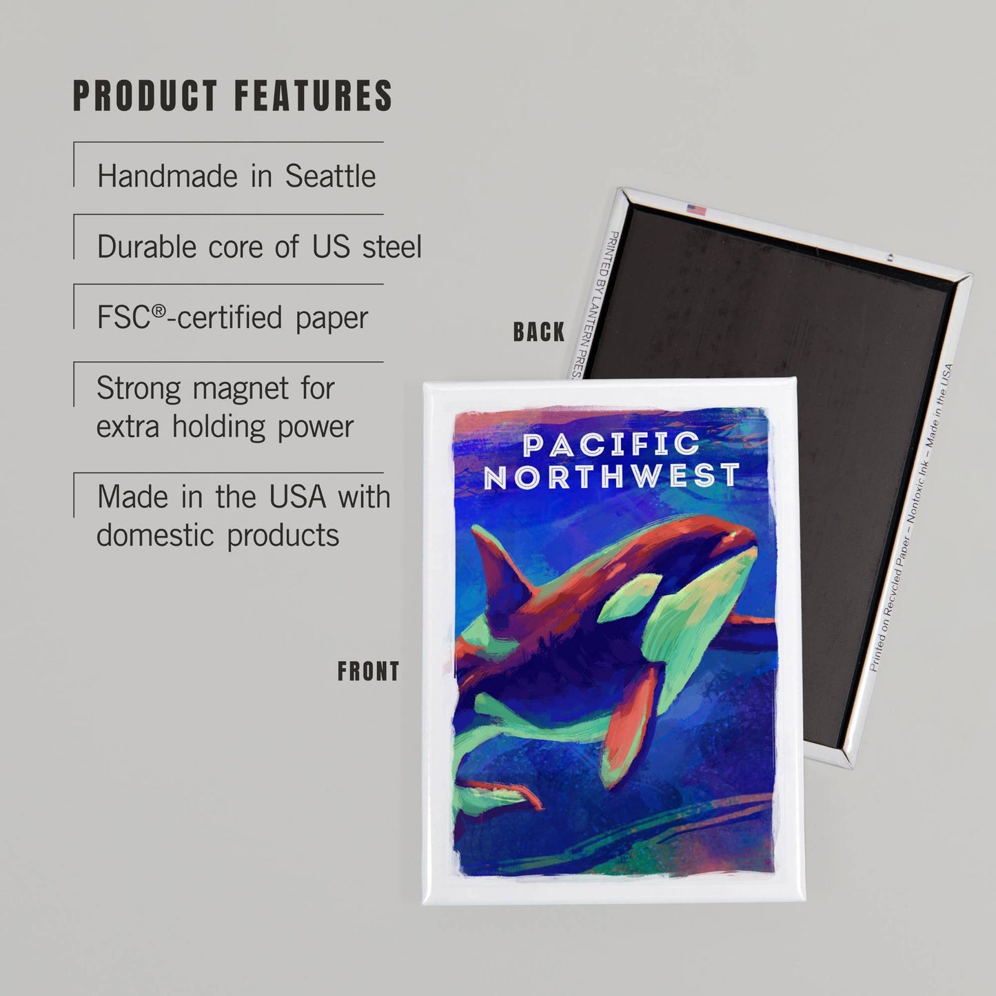 MAGNET Pacific Northwest, Orca, Vivid Series: Magnet