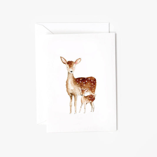 Mini Notecard - Baby Deer