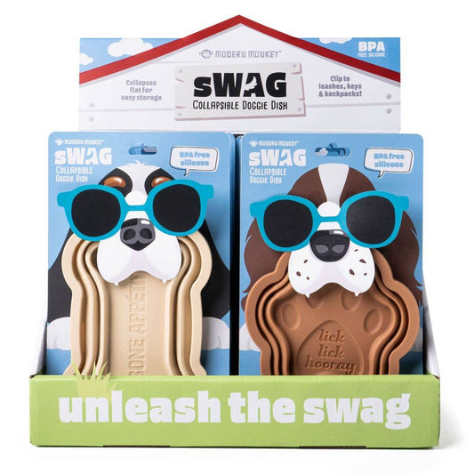 Collapsible Doggie Di Modern Monkey sWAG sh