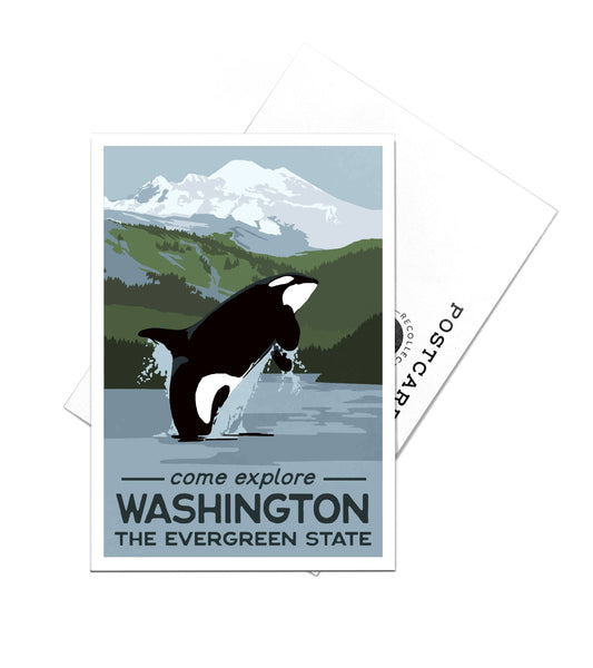Washington State Orca Postcards
