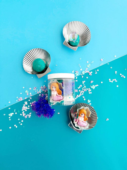 Mermaid Mini Dough-To-Go Play Kit