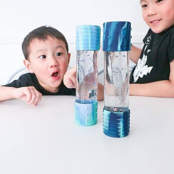 DIY Calm Down Bottle: Blue