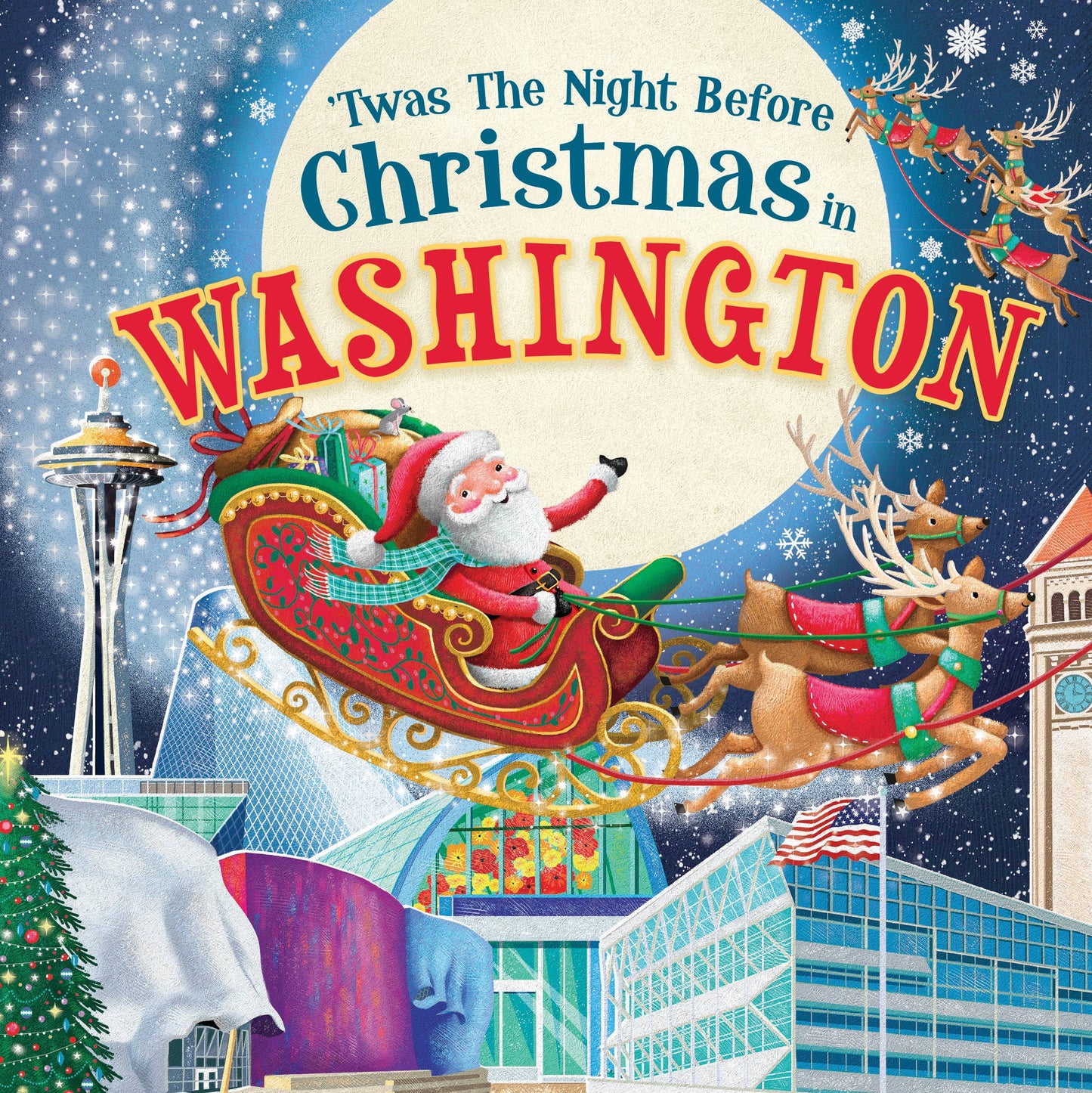 'Twas the Night Before Christmas in Washington (HC)