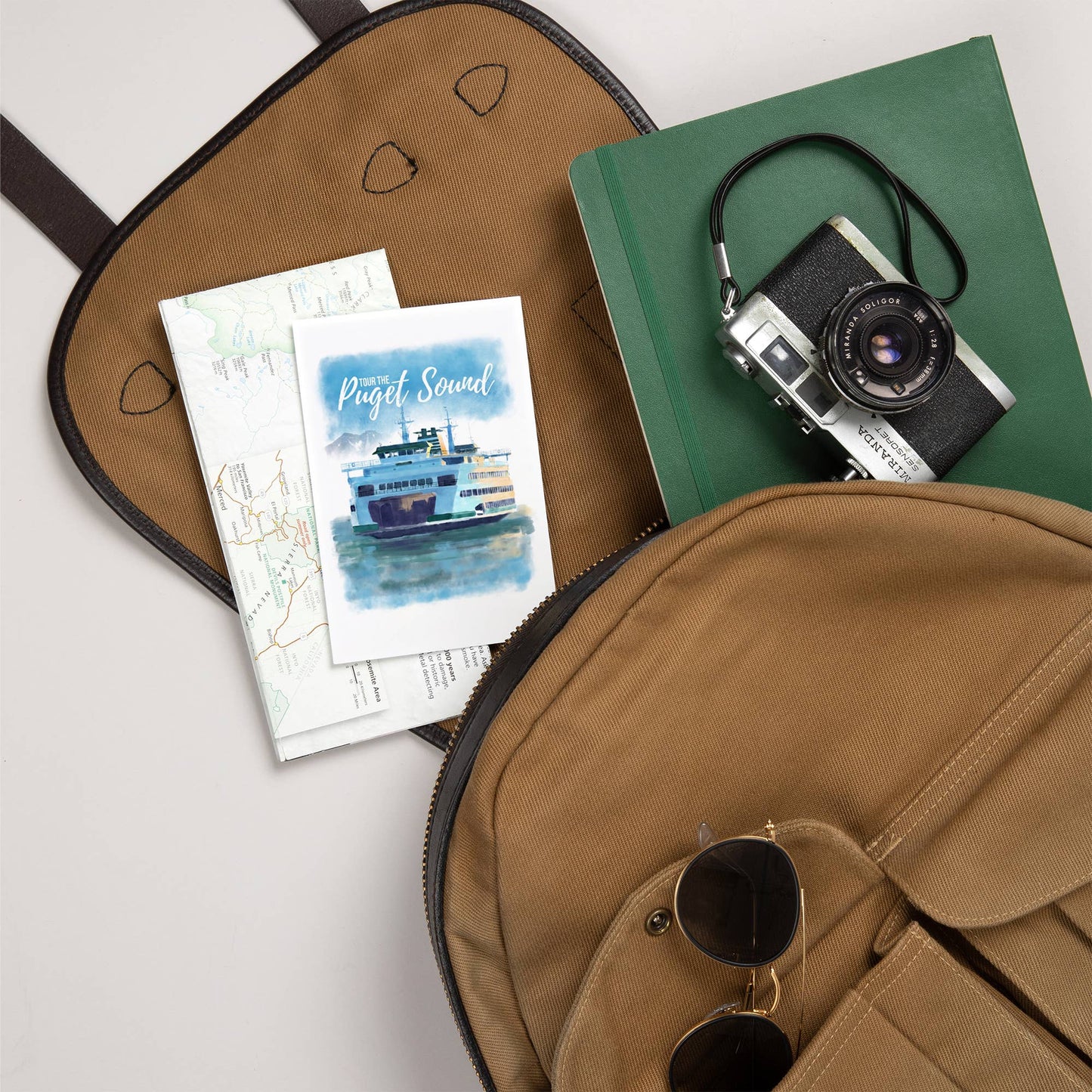 PREMIUM POSTCARDS Washington, Tour the Puget Sound, Ferry