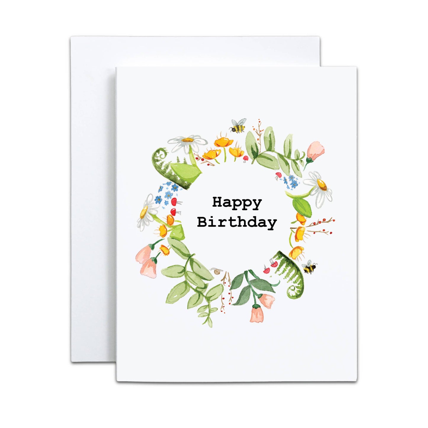 Spring Happy Birthday Card