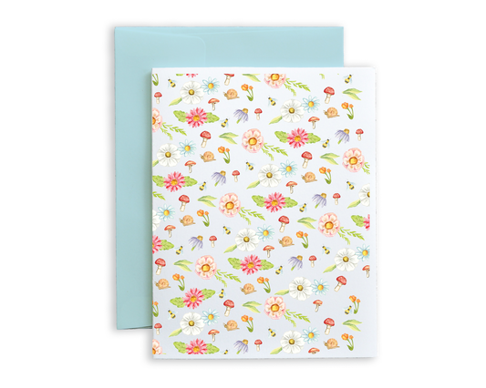 Whimsical Flora Card