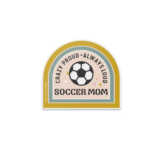 Vinyl Sticker - Soccer Mom