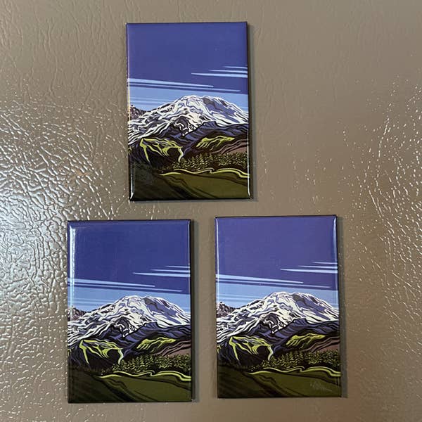 Secret Crush - Mount Rainier Magnet (2x3)