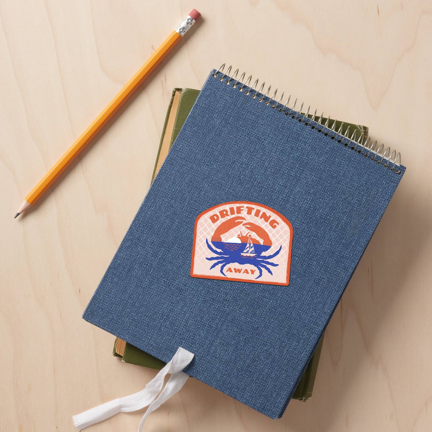Dockside Series, Crab: Mini STICKERS