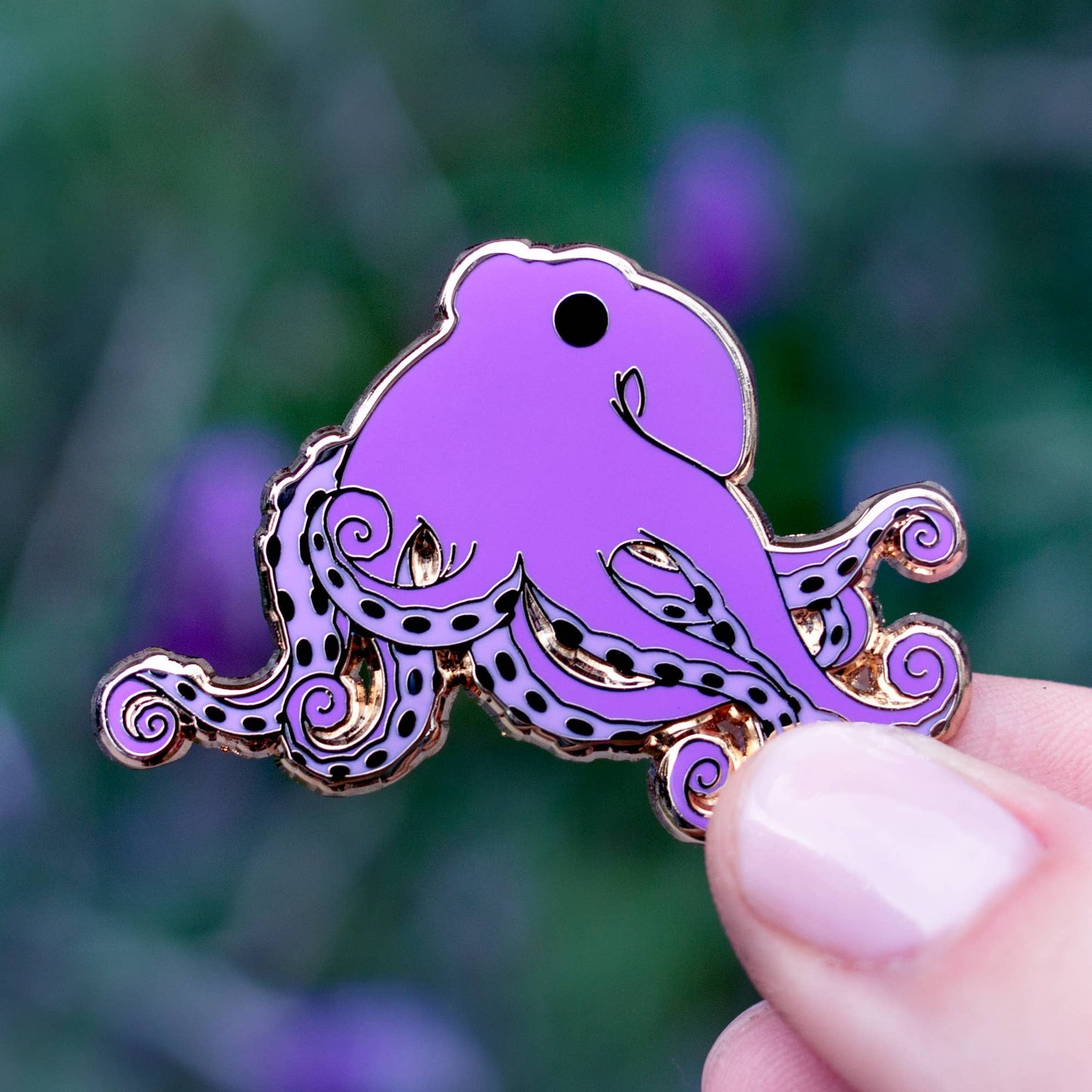 Octopus Enamel Pin