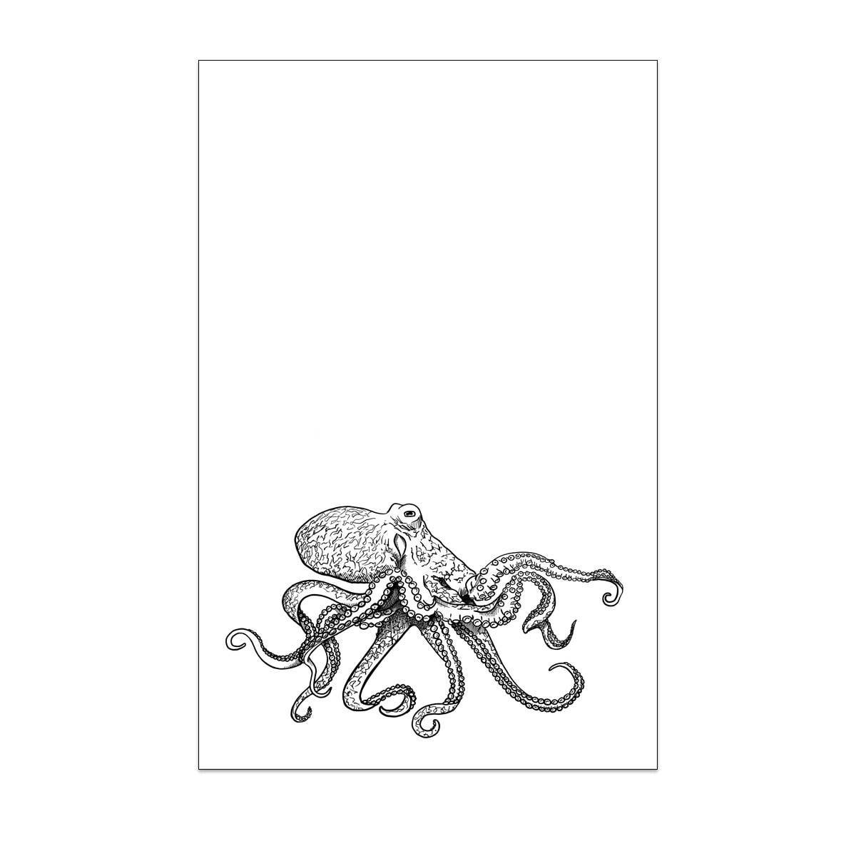 Octopus Tea Towel