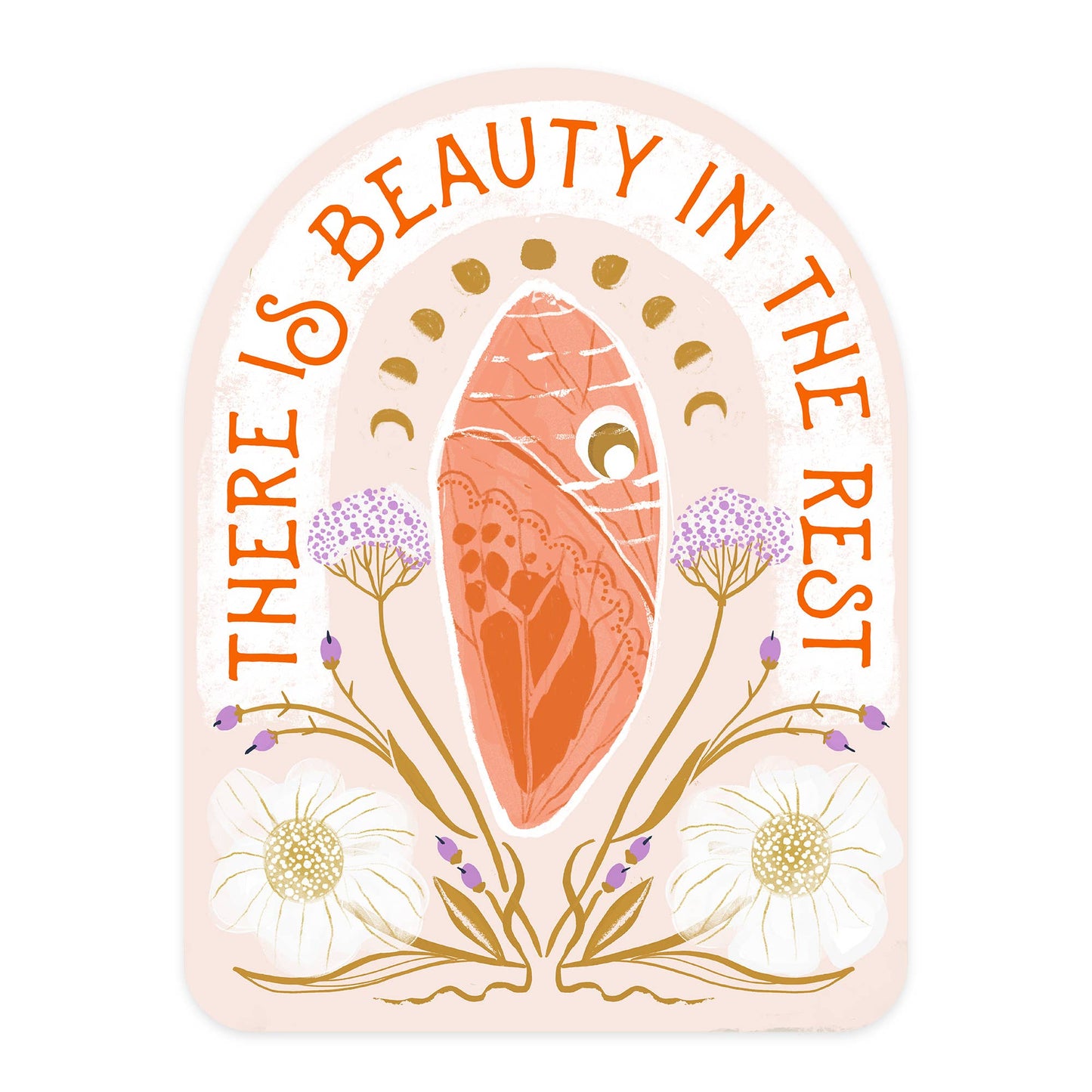 Beauty in the Rest Cocoon: Mini STICKERS
