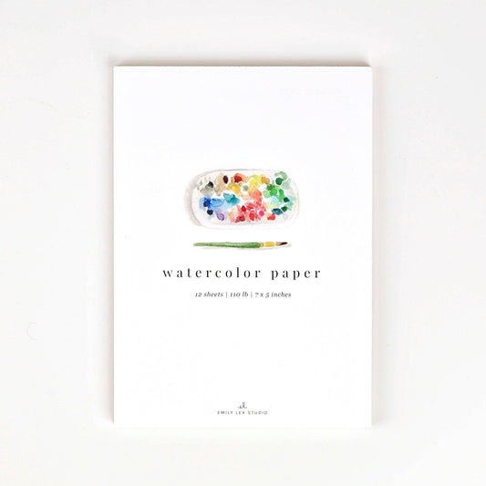 Watercolor Paper (12 sheets)