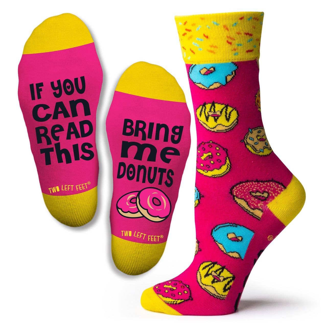 : Hot Mess, Small Two Left Feet® Socks Open Stock