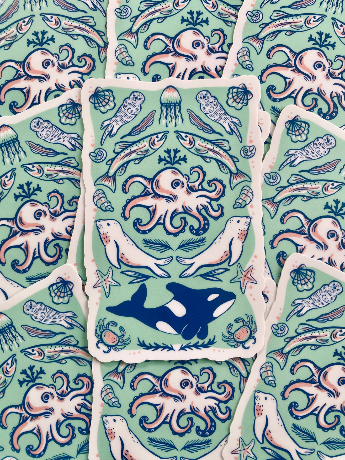 Puget Sound Sea Sticker
