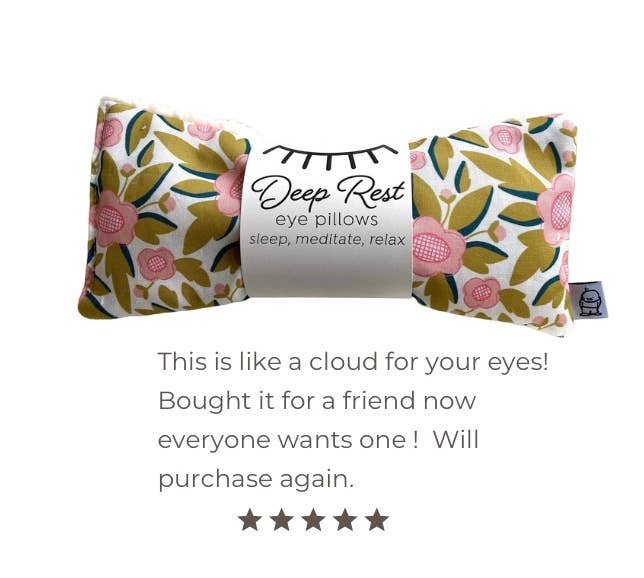 Deep Rest Eye Pillow | Garden Floral