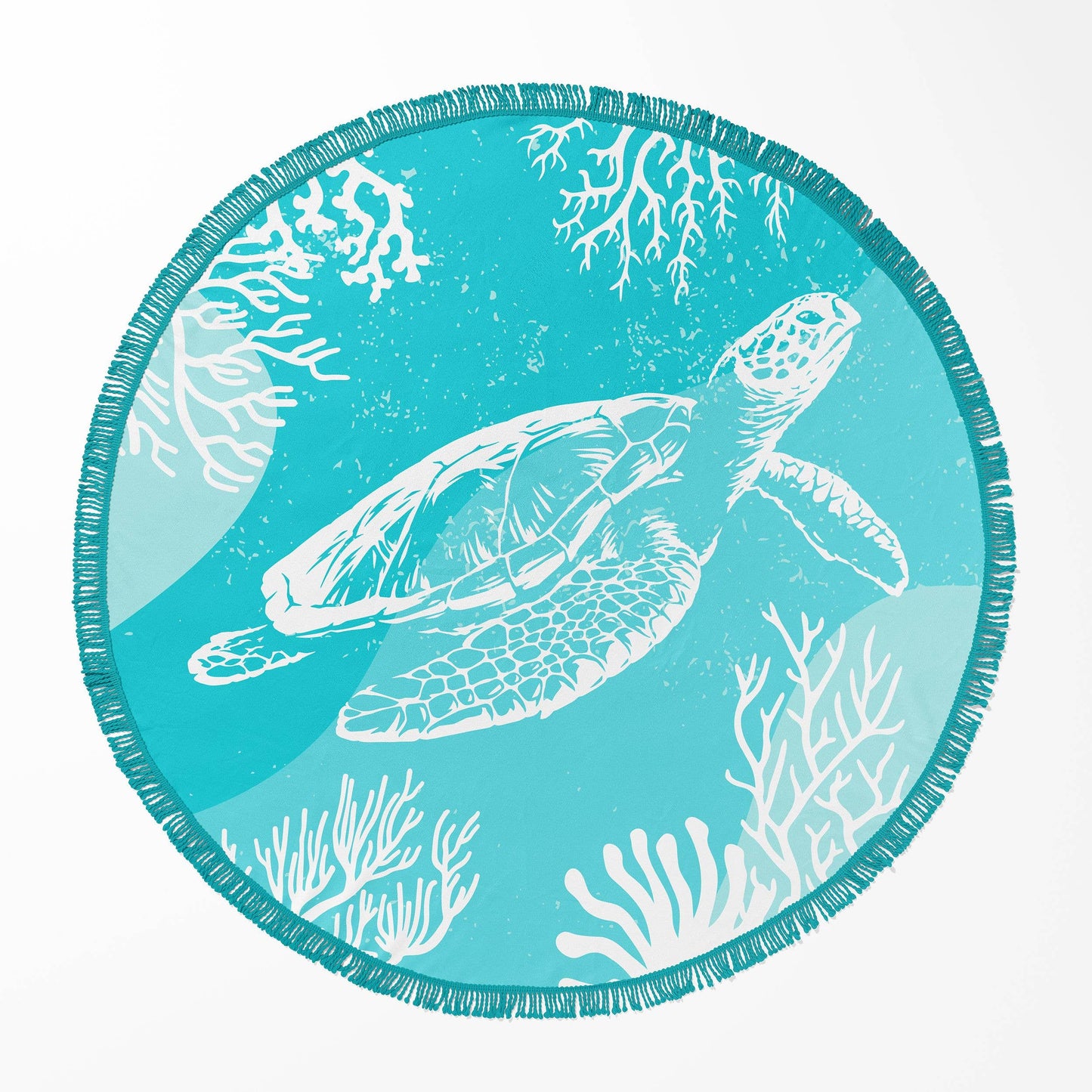 Leaf Lost in Paradise Juice Box 60" Round Beach Towels Open Stock