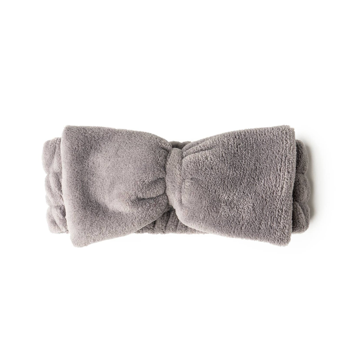 Bow Ultra Plush Spa Headband Lemon Lavender Take a
