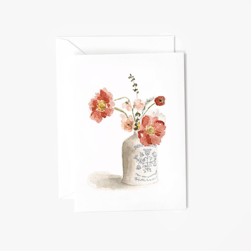 Vintage Bouquet Mini Note Card
